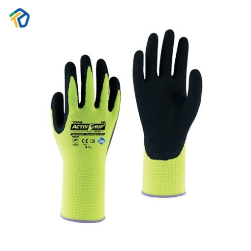 Găng tay đa dụng chống dầu Towa 580 HI VIS color